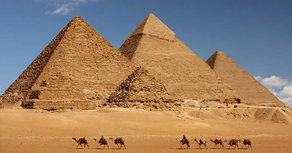 Kairo, die Pyramiden von Gizeh, Ägypten Rundreisen, 